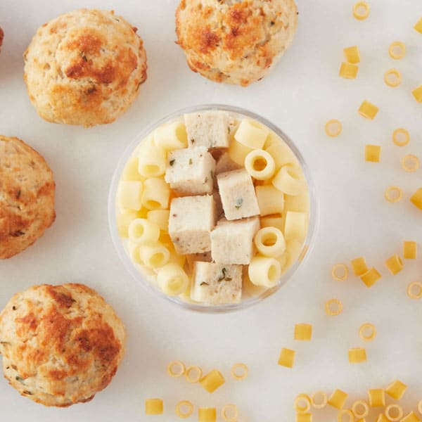 stage 3 baby food | Chicken Meatballs and Pasta | Nurture Life