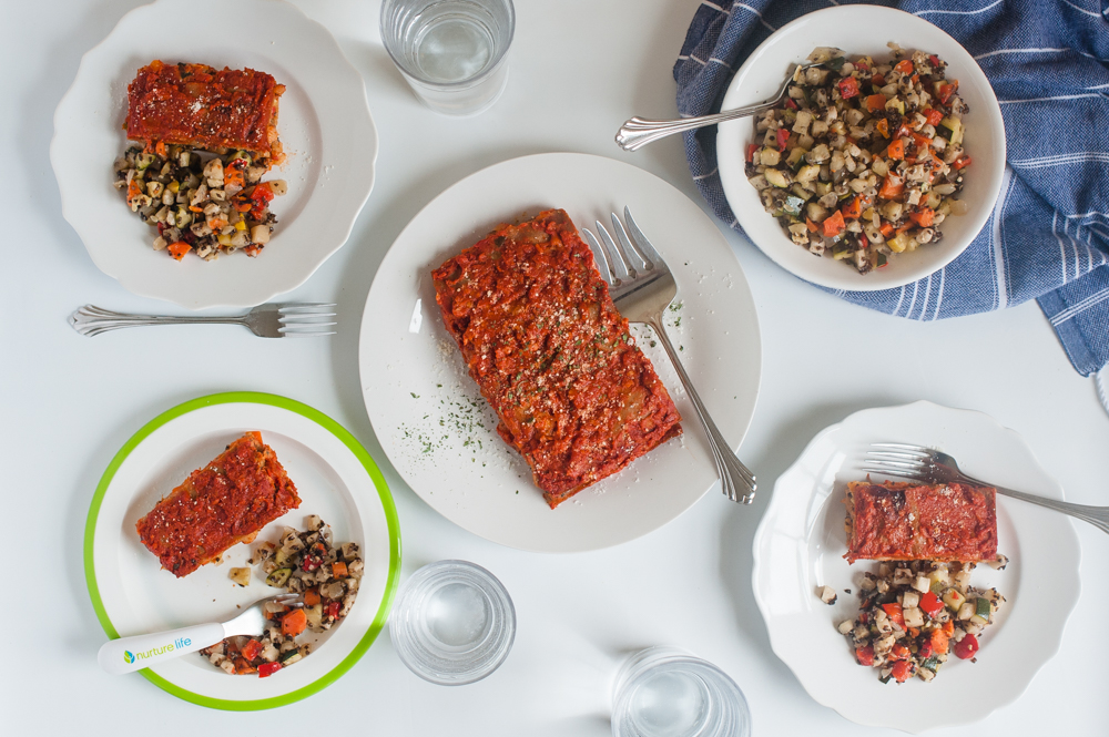 family meal planning lasagna