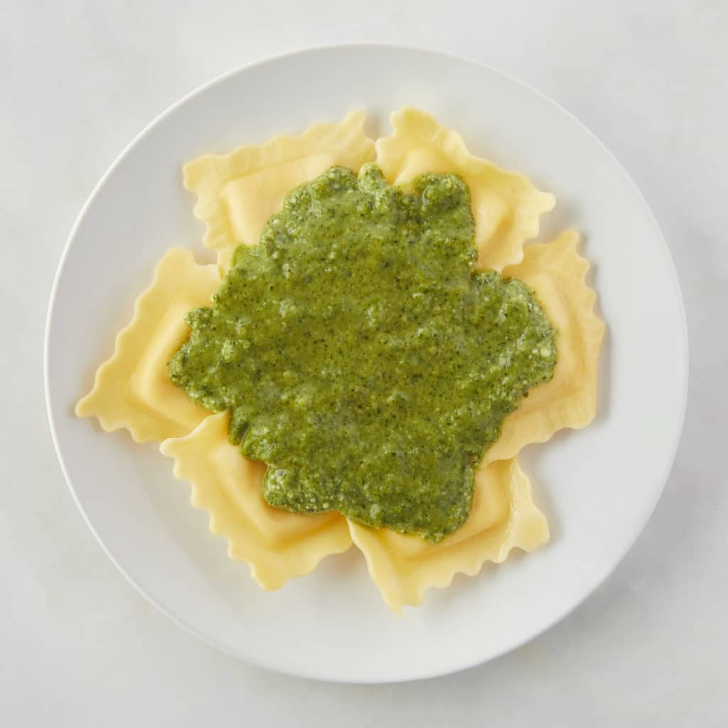 pesto & Cheese Ravioli Kids meal