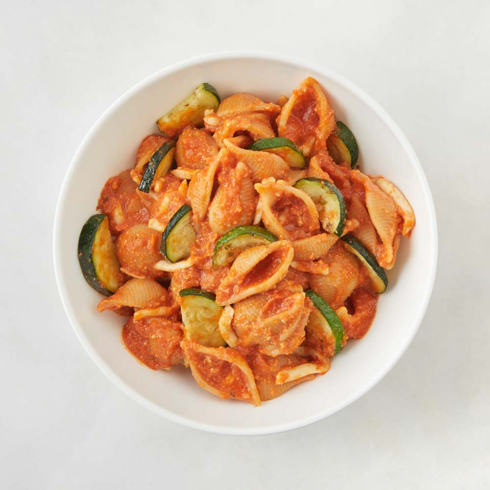 Cheesy Zucchini Pomodoro