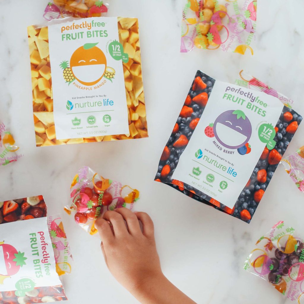 kids snacks fruit bites