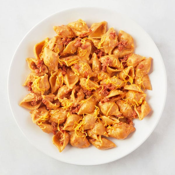 dinner ideas for kids | Cheeseburger Mac & Cheese with Butternut Squash | Nurture Life