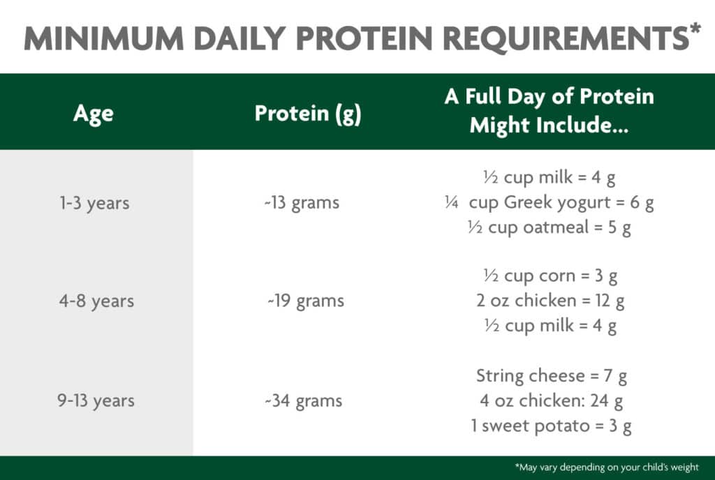 protein for kids